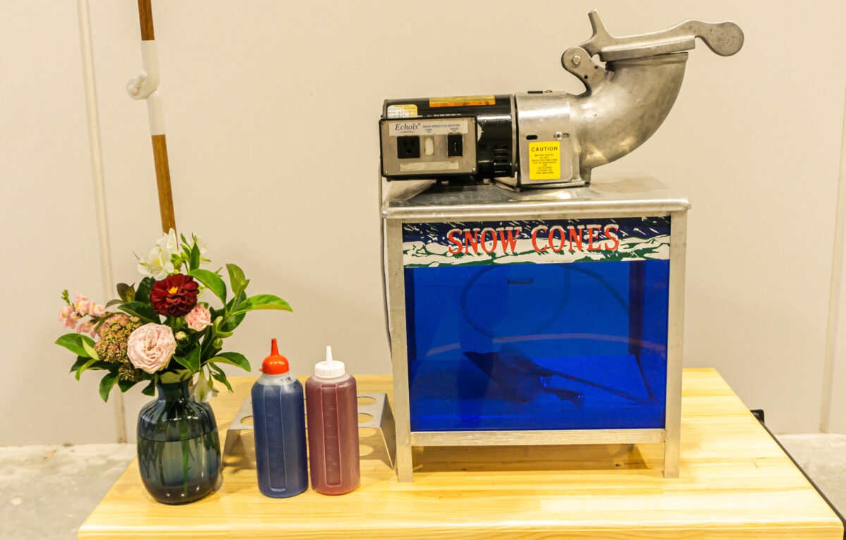 Snow Cone Machine Hire Sydney | Fudge Shop