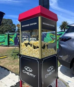 Popcorn Warmer at Top Fest