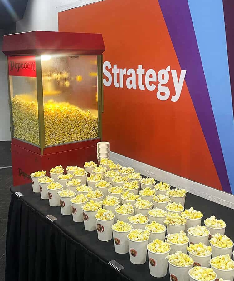 Popcorn Service for ING Bank Conference